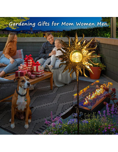 Luces de Jardín Solares Homeimpro LED Decorativas 96.5 cm