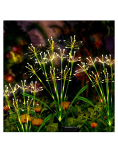 Luces de Jardín Solares Quanzhou - Paquete de 2, IP65, 2 Modos