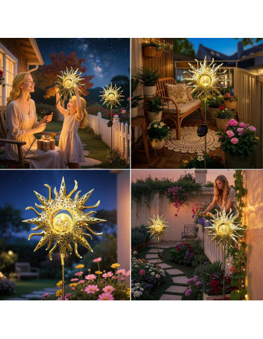 Luces Solares TAKEME para Jardín Exterior Decorativas 98.4cm