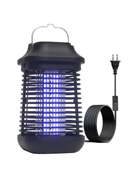 Trampa de Insectos ZFITEI 15W con Cable de 3m y Luz UV