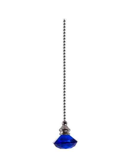 Juego de Cadenas de Tirar para Ventilador LONGSHENG Azul 50.8 cm