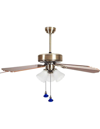 Juego de Cadenas de Tirar para Ventilador LONGSHENG Azul 50.8 cm