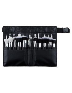 Cinturón de Brochas de Maquillaje Goldwheat Profesional 26 Bolsillos