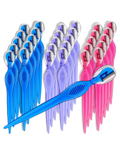 30 Cuchillas de Dermaplaning Mudder para Cejas y Vello Facial