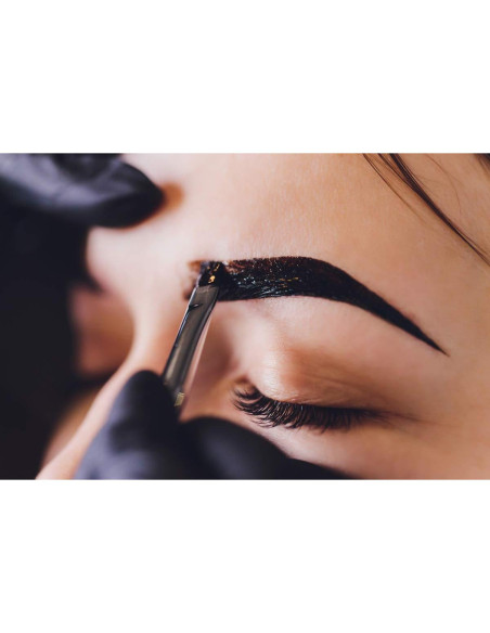 Pincel de Cejas Angulado Existing Beauty con Spoolie - 1 Cuenta