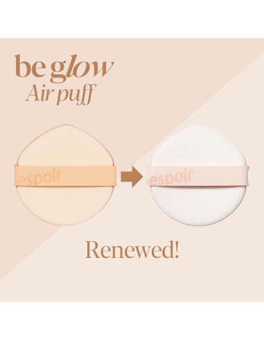 Esponjas de Maquillaje Espoir New Air Puff 5ea - Lavables