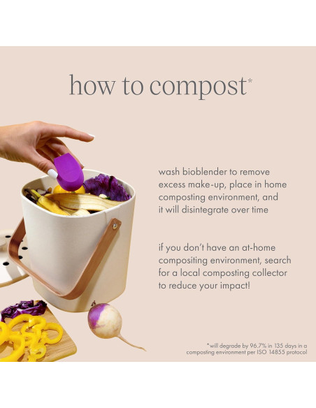 Esponja de Maquillaje Compostable EcoTools Bioblender 1 Cuenta