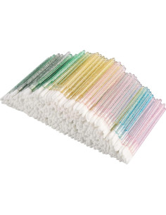 500 Pinceles Desechables LetBeHa para Labios Rosa 2