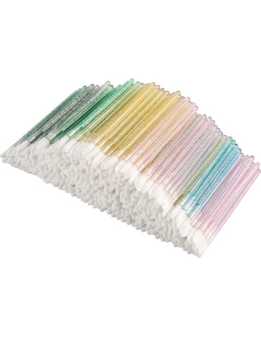 500 Pinceles Desechables LetBeHa para Labios Rosa