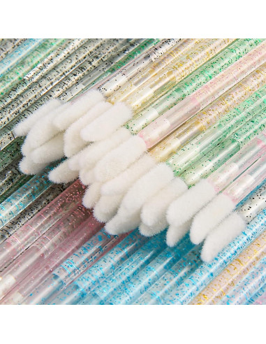 500 Pinceles Desechables LetBeHa para Labios Rosa