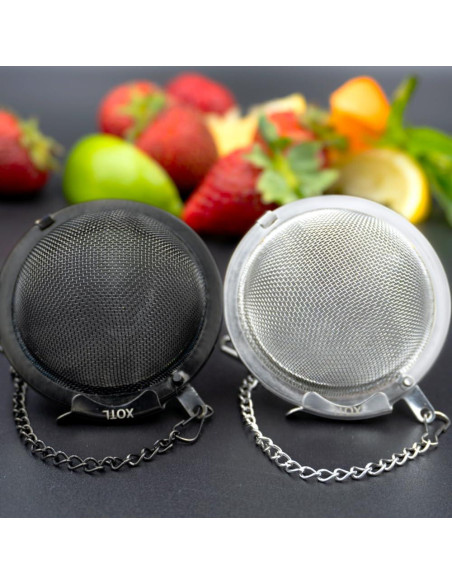 Infusor de Té XOTL de Acero Inoxidable 5.6 cm - 2 Pcs