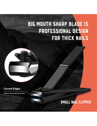 Cortauñas BEZOX de Acero Inoxidable - Juego de 2 Unidades