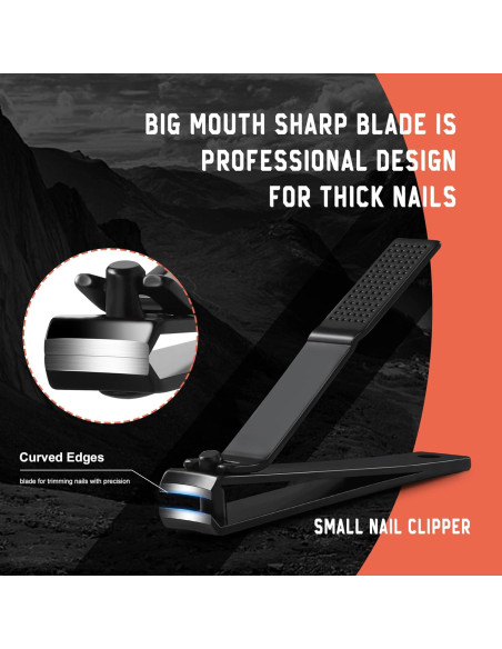 Cortauñas BEZOX de Acero Inoxidable - Juego de 2 Unidades