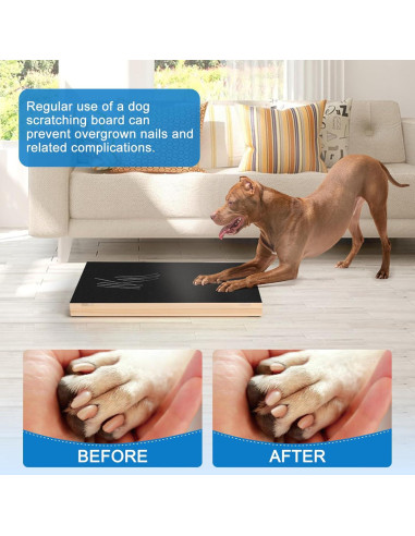 Alfombrilla para Uñas de Perro Xipet con Papel de Lija Incluido