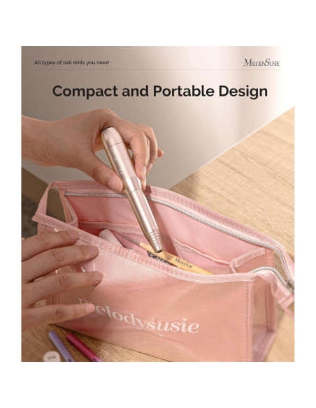 Taladro de Uñas Eléctrico MelodySusie PC120I 20,000RPM
