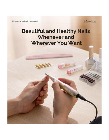 Taladro de Uñas Eléctrico MelodySusie PC120I 20,000RPM