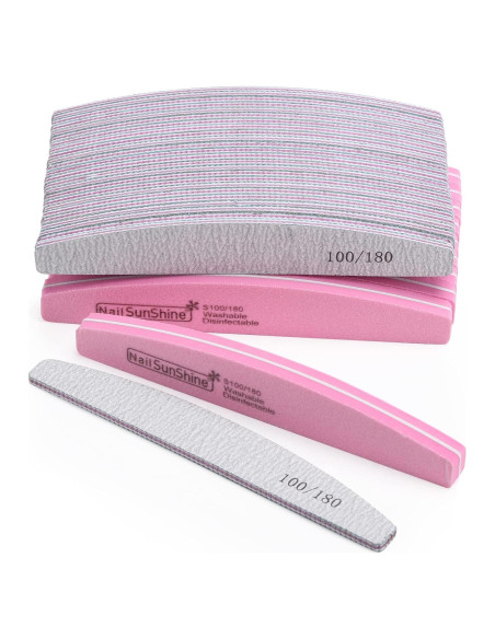 Kit de Archivos de Uñas y Bloques de Pulido BTYMS 35 Piezas