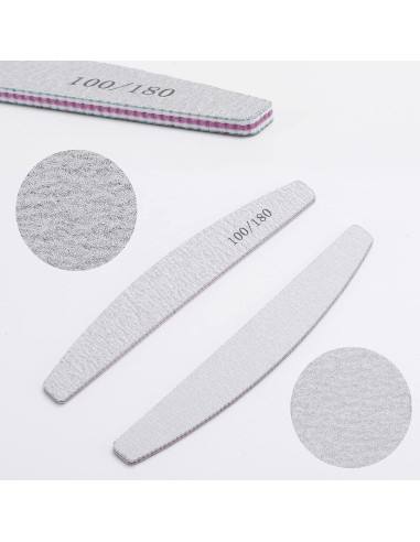 Kit de Archivos de Uñas y Bloques de Pulido BTYMS 35 Piezas