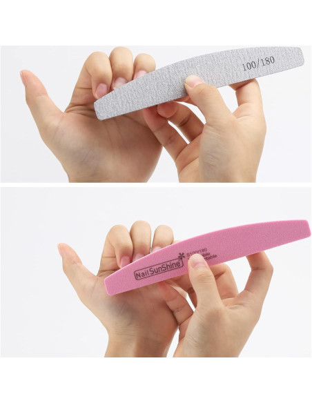 Kit de Archivos de Uñas y Bloques de Pulido BTYMS 35 Piezas