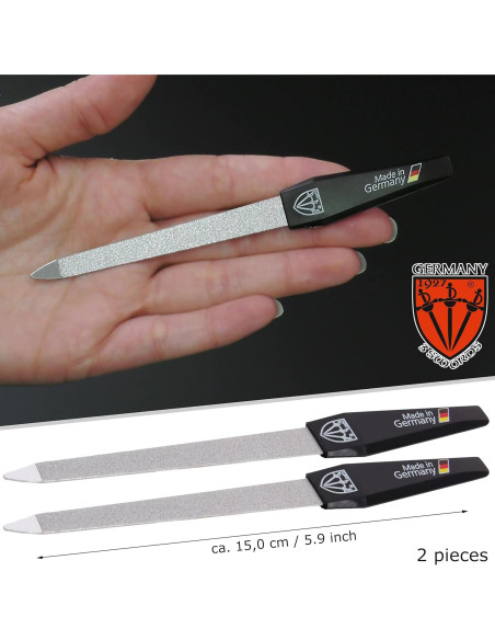 Juego de Lima de Uñas Zafiro 3 Espadas Alemania 3 Piezas