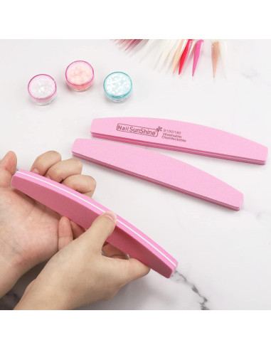 Kit de Archivos de Uñas y Bloques de Pulido BTYMS 35 Piezas