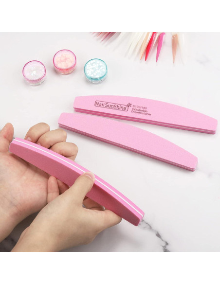 Kit de Archivos de Uñas y Bloques de Pulido BTYMS 35 Piezas