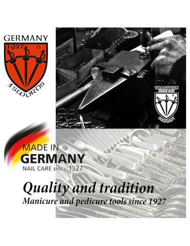 Lima de Uñas de Zafiro 3 Swords Alemania Doble Cara 10.9 cm