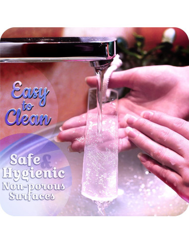 Juego de Lima de Uñas de Vidrio Gladzy - 4 Piezas Profesional