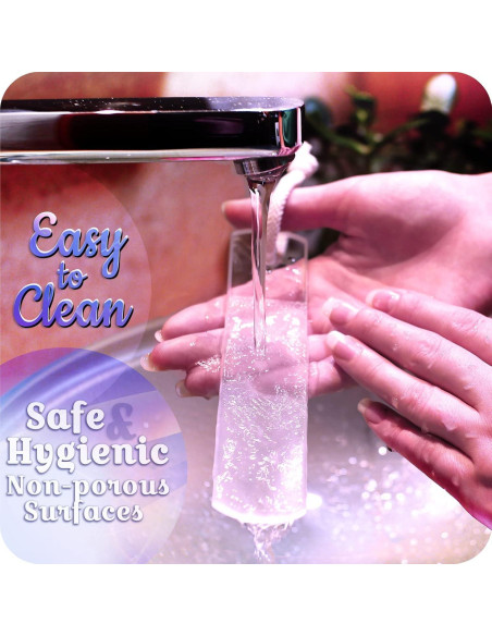 Juego de Lima de Uñas de Vidrio Gladzy - 4 Piezas Profesional