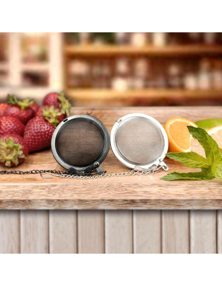 Infusor de Té XOTL de Acero Inoxidable 5.6 cm - 2 Pcs