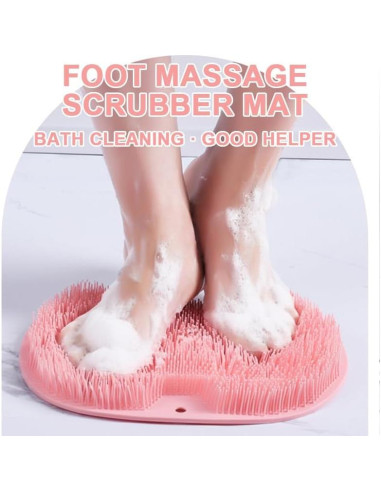 2PACK Alfombrilla Exfoliante para Pies VREOM con Ventosas 23x30cm