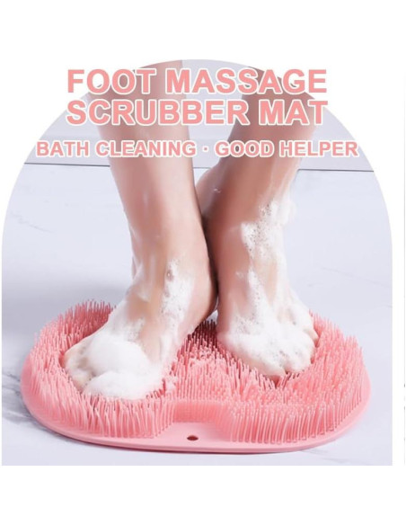 2PACK Alfombrilla Exfoliante para Pies VREOM con Ventosas 23x30cm