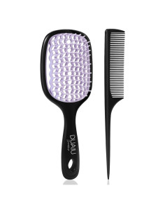 Cepillo Desenredante DUAIU con Peine, Antiestático y Ventilado