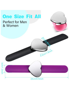Pulsera Magnética Jexine 3 Pcs para Estilistas - Soporte Agujas y Clips 2
