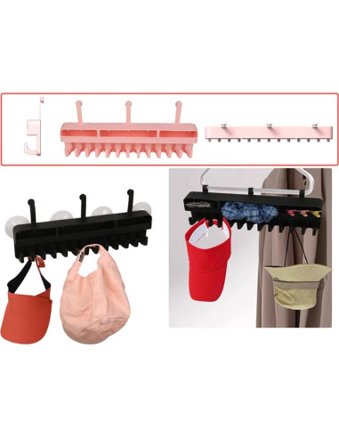 Soporte para Extensiones de Cabello SPEALLOY Rosa Silicona 360g