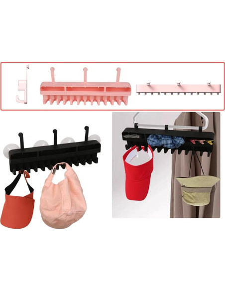 Soporte para Extensiones de Cabello SPEALLOY Rosa Silicona 360g