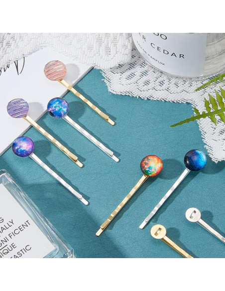 100 Pasadores de Cabello Arricraft 51.5mm Plateados y Dorados