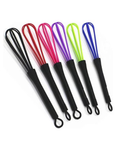 Set de 6 Mini Batidores Multicolores Junfamilee 17.78 cm