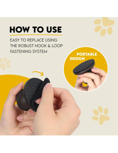 Lima de Uñas para Perros y Gatos AnimoGoods - Madera Real 2