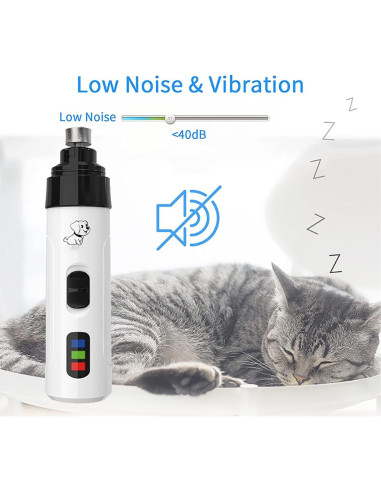 Cortador de Uñas Eléctrico Tadium Silent Grind Pro 2025