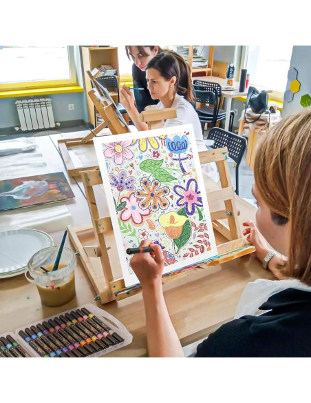 Marcadores de Pincel Brillantes ZSCM 24 Colores Metálicos