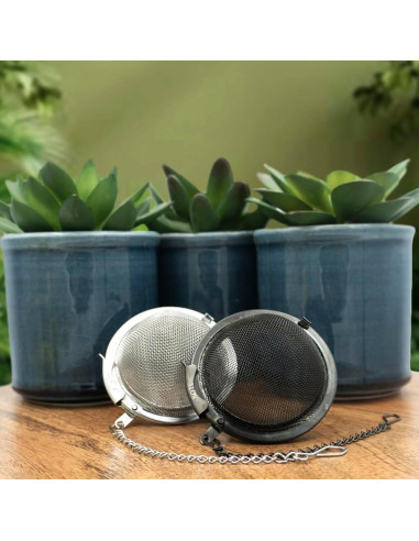 Infusor de Té XOTL de Acero Inoxidable 5.6 cm - 2 Pcs