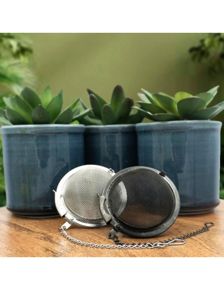 Infusor de Té XOTL de Acero Inoxidable 5.6 cm - 2 Pcs