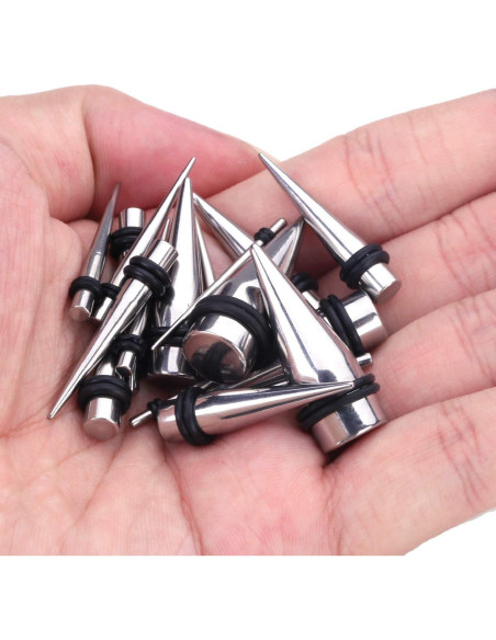 Kit de Estiramiento de Orejas BodyJ4You 28 Piezas 12G-0G