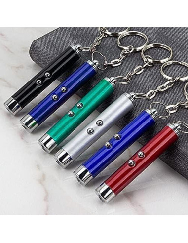 Juguete Interactivo para Gatos y Perros - Puntero Láser LED 6pcs