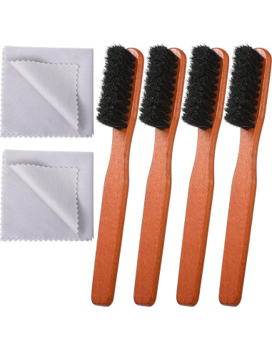 Juego de Limpieza de Joyería Neyauo 6 Piezas Cepillos y Paños