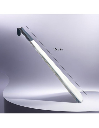 Cuchara para zapatos de acero inoxidable 41.91 cm - Mango largo