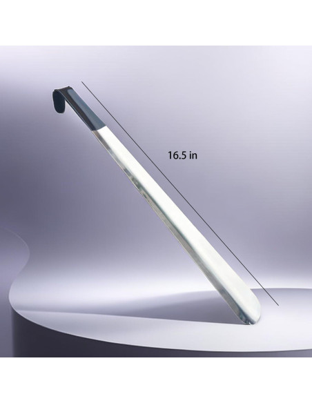 Cuchara para zapatos de acero inoxidable 41.91 cm - Mango largo