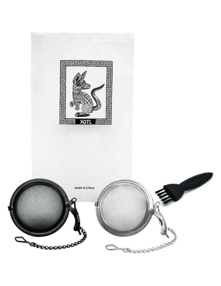 Infusor de Té XOTL de Acero Inoxidable 5.6 cm - 2 Pcs