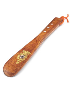 Cuerno de zapato de madera Y-Nut 22 cm rojo para hombres y mujeres